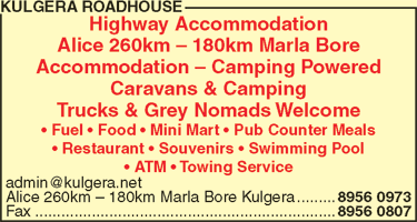 Kulgera Roadhouse - Go Out 1