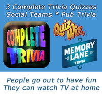 Complete Trivia - Pubs and Clubs