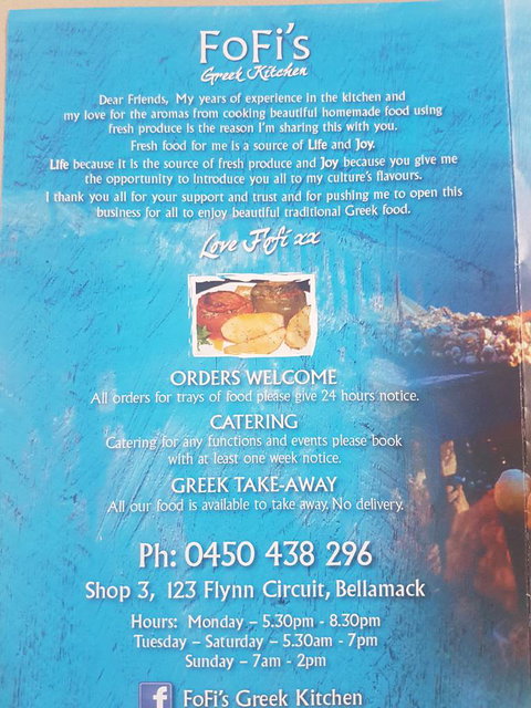Fofi's Greek Kitchen - Pubs and Clubs 1