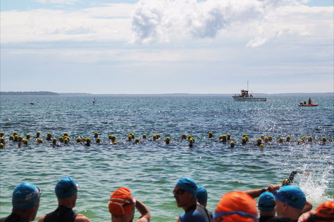 Nowra Toyota TriHusky Huskisson Triathlon Festival (Little Husky) - Go Out 0
