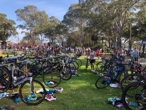 Nowra Toyota TriHusky Huskisson Triathlon Festival (Little Husky) - Go Out 1