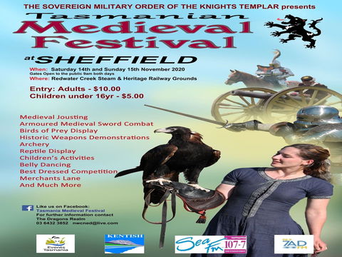 Sheffield Tasmania Medieval Festival 2020 - Pubs and Clubs 0