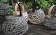 Weaving: Woven Basket With Leather Handle - thumb 0