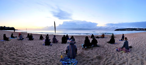 Making Meditation Mainstream: Free Beach Meditation Session South Manly - Pubs and Clubs 0