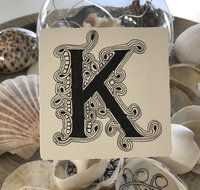 Online live streaming class Zentangle Art Embedded Letters - Go Out