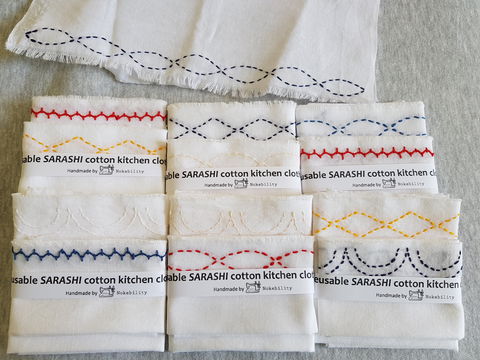 Online Live Streaming Class: Make A Sashiko Reusable Kitchen Cloth - Go Out 0