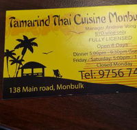 Tamarind Thai Cusine - Pubs and Clubs