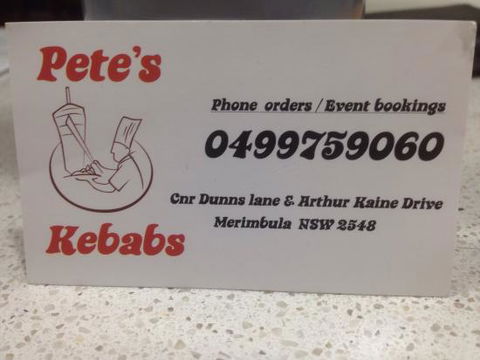 Pete's Kebabs - Go Out 0