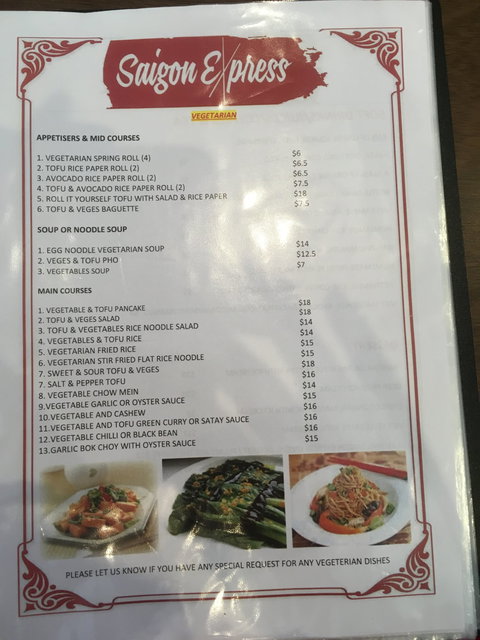 Saigon Express North Hobart - Go Out 7