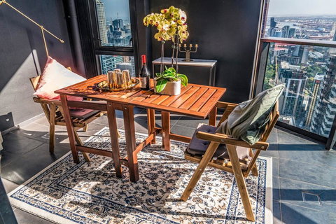 R&K Luxury Apartment Fantastic Skyline View CBD Parking&Free Tram Heart Of Melbourne - Go Out 1