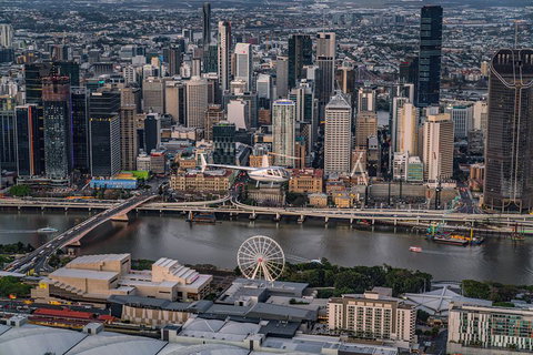 Private Helicopter Scenic Tour Of Brisbane - 25min - Go Out 4