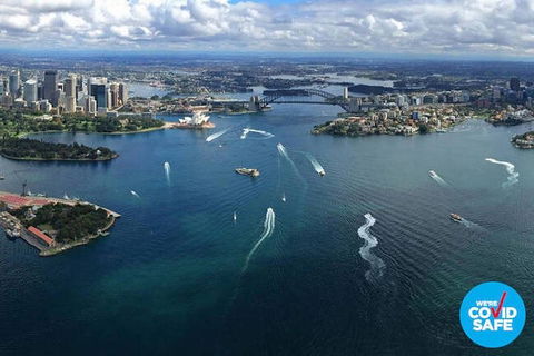Private Helicopter Flight Over Sydney & Beaches For 2 Or 3 People - 30 Minutes - Go Out 4