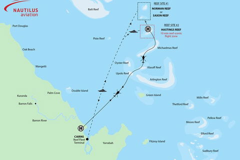Great Barrier Reef Scenic Helicopter Tour And Cruise From Cairns - Go Out 4