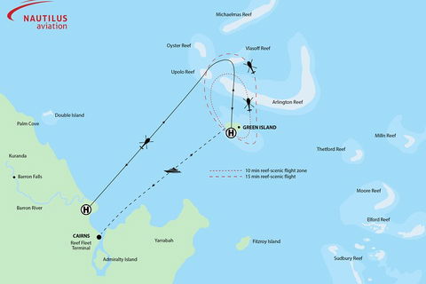 Fly To Green Island - Cruise Return - Go Out 0