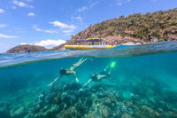Great Barrier Reef Scenic Flight and Ocean Rafting Whitehaven Beach Day Trip, Airlie Beach