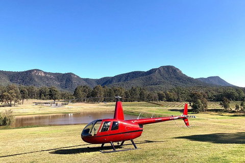 Private Helicopter Flight To Hunter Valley With A La Carte Lunch - For 2 - Go Out 2